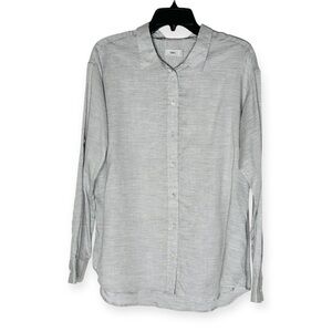 Closed Long Sleeve Button Down L